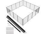 Recinzione Per Piscina, 1,21 X 14,63 M - Recinzione Di Sicurezza Per Bambini Rimovibile - Installazione Fai Da Te - Recinzione Per Piscina - Rete Di Recinzione Per Piscina In Pvc Teslin Da 340 G - Protegge Bambini E Animali Domestici - Semplicemente Un Divertimento Sicuro In Piscina.