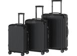 Royal Swiss - Set Di Valigie Da Viaggio - 3 Pezzi - S/M/L - Nero