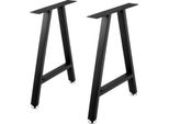 2 Pezzi Telaio Del Tavolo In Acciaio Gambe Del Tavolo 71,1X45Cm Guide Del Tavolo 363 Kg Capacità Di Carico Gambe Del Tavolo 6 Fori Preforati φ 6 Mm Gambe Del Tavolo In Metallo