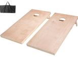 Cornhole Set Tavolo Da Gioco Portatile In Legno - Con Borsa Di Trasporto 1255X600Mm - Gioco Per Il Tempo Libero All'aperto
