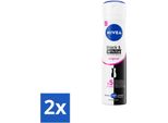 Nivea - Deodorante Spray - Invisible For Black & White Clear - Antitraspirante 72 Ore - 150 Ml - Confezione Risparmio - 2 Pezzi