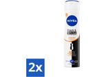 Nivea - Deodorante Spray - Black & White Ultimate Impact - Antitraspirante - 150 Ml - Vorteilspack - 2 StüCke
