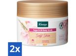 Kneipp - Scrub Corpo - Zucchero E Olio - Pelle Morbida - Per Pelli Secche E Sensibili - 220 G - Confezione Risparmio - 2 Pezzi