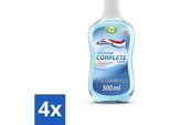 Aquafresh Complete Care Collutorio - Menta Fresca - 500 Ml - Confezione Risparmio - 4 Pezzi