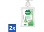 Dettol Sapone Per Le Mani Idratante All'aloe Vera E Bambù 250 Ml - Confezione Risparmio - 2 Pezzi