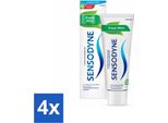 Sensodyne - Dentifricio - Menta Fresca - Alito Fresco - 75 Ml - Confezione Risparmio - 4 Pezzi