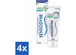 Sensodyne - Dentifricio - Protezione Completa + Alito Fresco - Alito Fresco - 75 Ml - Value Pack - 4 Pezzi