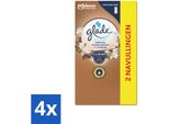 Glade - Ricarica Touch & Fresh - Sandalo Sensuale Gelsomino - 2 × 10 Ml - Confezione Risparmio - 4 Pezzi