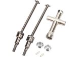 Albero Di Trasmissione Anteriore In Metallo Cvd Per Scy 16101 16102 16103 16201 1/16 Rc Car Upgrade Parts