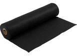 Feltro Artigianale Nero, 45 Cm X 1,5 Mm X 5 M, 180-200 G, Rotolo