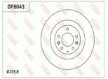 2X Disco Freno Trw DF8043 Per Mazda CX-7 (Er) Per Ford Usa Edge (U387) 48 2Mm