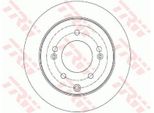 2X Disco Freno Trw DF7819 Per Kia Soul (Am) Cerato Ii Notchback (Td) 63 7Mm
