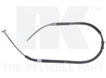 Cavo Freno A Mano Nk 9023117 Per Fiat Multipla (186) 1165/820Mm