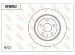 2X Disco Freno Trw DF8053 Per Mazda CX-5 (Ke Gh) CX-5 (Kf) CX-30 (Dm) 39 5Mm