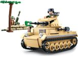 Sluban M38-B0691 - Giocattolo Da Costruzione - Carro Armato Tedesco