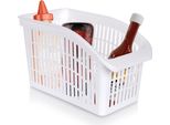 Organizer Per Frigorifero Excellent Houseware, Plastica, 29X16X17 Cm, Bianco