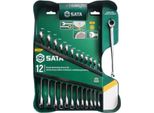 Sata Chiavi A Doppio Cricchetto Set Di 13 Pezzi + Chiave X-Beam