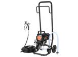 Spruzzatore Airless A Cavalletto, 950 W, 3000 Psi, Spruzzatore Di Vernice Elettrico Con Carrello Nuovo Titolo In Tedesco: "Spruzzatore Di Vernice Airless A Cavalletto - 950 W, 3000 Psi - Spruzzatore Di Vernice Elettrico Con Carrello"""