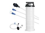Pompa Di Aspirazione Dell'olio 6,5L - Dispositivo Manuale Di Aspirazione Dell'olio Ø200X550Mm - Pompa Di Cambio Olio Per Auto - Pompa Manuale Di Aspirazione Dei Liquidi - Per L'aspirazione Dell'olio Motore, Dell'olio Della Trasmissione, Del Liquido Dei Freni