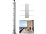 Paletto Per Ringhiera Con Cavo 106,7X5X5Cm - Paletto Per Ringhiera 1JZLGZXYS1061EF8W001V0 - Paletto Di Alta Qualità Per La Costruzione Di Ringhiere