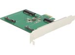 Delock - Speicher-Controller - 2 Sender/Kanal - Sata 6Gb/S - 600Mbps - Pcie 2,0 X1 (89479)
