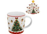 Tazza In Porcellana In Confezione Regalo Albero Di Natale 3
