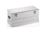 Cassetta In Alluminio L782Xl385Xh367Mm 91L Con Chiusure A Leva Incernierate Con Fori