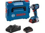 Bosch Professional 06019L5002 Bosch Professional Gds 18V-330 Hc Set Di Trapani A Percussione A Batteria 18,0 V, Con 2 Batterie Ricaricabili