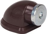 Porta Magnetica 011/572/2 H.38Mm Grigio Per Montaggio Su Tassello Schnegel