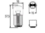 10 Lampadine Indicatore Di Direzione Anteriore E Posteriore Alogeno Hella Per Mercedes Vario