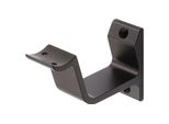 Supporto Per Corrimano 3552 Alluminio Anodizzato Nero Supporto Curvo Hermeta