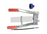 Samoa-Hallbauer Ingrassatore A Leva A Due Mani Pzp; Cartucce 400 / 500 G; In Acciaio