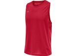 Hummel Uomo Core Running Singlet, Tango Red, M, Herren