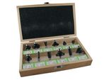 Set Di Frese 973CT12A06 Gambo In Metallo Duro D.8Mm 12 Pz.