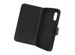 Avizar, Samsung Galaxy Xcover 5 Flip Cover Con Slot Per Schede E Funzione Stand, Nero