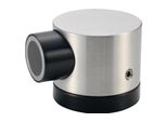 Supporto Porta 1015.02 Alluminio Laccato Argento Montaggio A Pavimento Kws