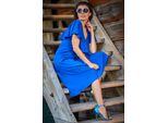 Infinite You Abito Midi Da Donna Tales A304 Blu Cielo Xl