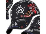 Camerazar Cappello Da Baseball Con Scritta Graffiti, Nero, Misura Universale