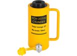 Cilindro Idraulico Vevor Cilindro Idraulico Capacità 20T Cilindro Idraulico 100 Mm Corsa A Singolo Effetto Portatile Giallo, Martinetto Idraulico 44000 Libbre Martinetto A Pistone Cavo Cilindro Idraulico 9 Kg Per I Produttori Riggers