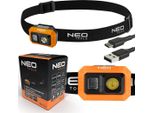 Piccola Lampada Frontale Leggera E Ricaricabile 500Lm Usb C Cob Led Neo