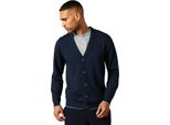 Burton - Cardigan In Tessuto Jersey Da Uomo BW1791 (M) (Blu Navy)