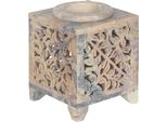 Something Different - Bruciatore Di Olio, Pietra Ollare, Arco Marocchino SD3060 (Taglia Unica) (Beige)