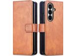 Custodia Per Cellulare Imoshion Per Samsung Galaxy Z Fold 7 - Flip Cover Libreria Flip - Marrone