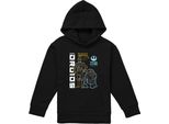 Star Wars - Felpa Con Cappuccio "Rebel Droids"" Per Bambini TV24451 (116) (Nero)"
