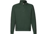 Fruties Felpa Con Cappuccio Con Zip Da Uomo Burim Verde Bottiglia Xl