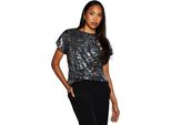 Principles - Top Per Donna DH8094 (36 De) (Argento)