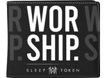 Sleep Token - Portafoglio "Worship"" RO14827 (Taglia Unica) (Nero/Bianco)"