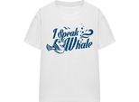 Alla Ricerca Di Nemo - Maglietta Da Donna "I Speak Whale"" TV25172 (Xxl) (Bianco)"