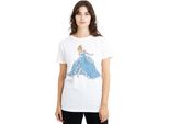 Cenerentola - Maglietta Da Donna TV25189 (L) (Bianco)