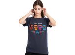Coco - T-Shirt Da Donna TV25242 (S) (Blu Navy)